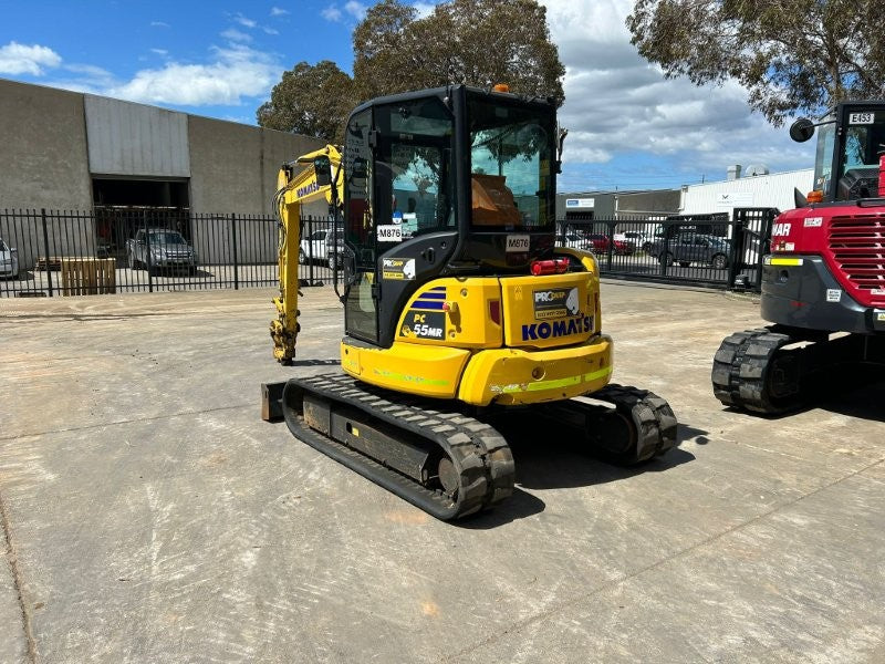 2022 KOMATSU PC55MR-5 5.5T EXCAVATOR (M876) WITH TILT HITCH, 1030 HOURS