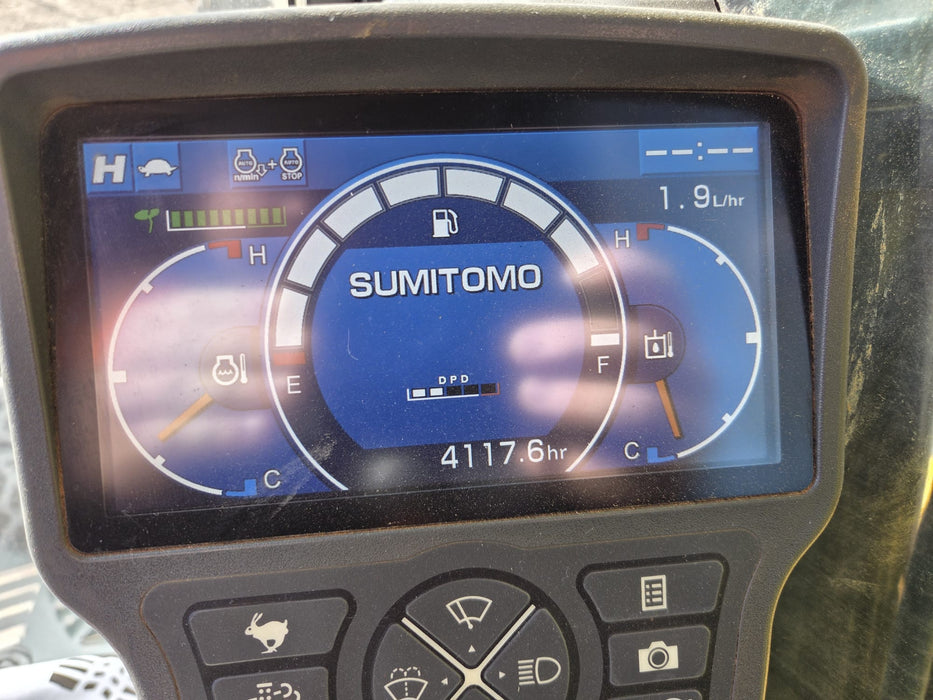 2018 SUMITOMO SH145X-6 15T EXCAVATOR (E469) WITH 4118 HOURS