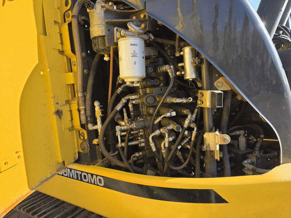 2018 SUMITOMO SH145X-6 15T EXCAVATOR (E469) WITH 4118 HOURS