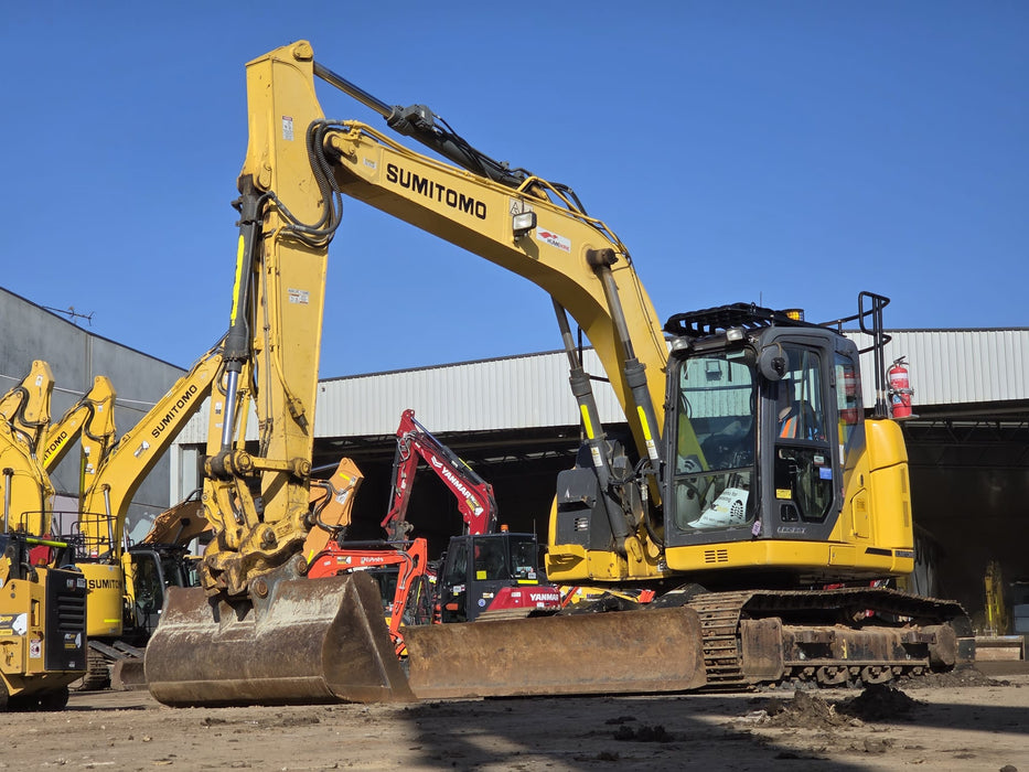 2018 SUMITOMO SH145X-6 15T EXCAVATOR (E469) WITH 4118 HOURS