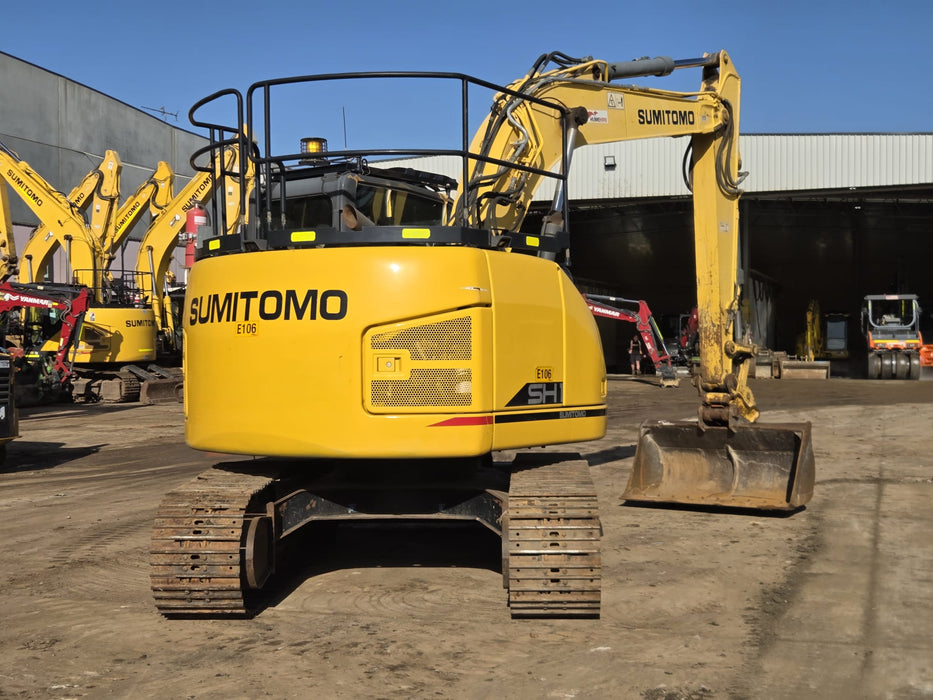 2018 SUMITOMO SH145X-6 15T EXCAVATOR (E469) WITH 4118 HOURS