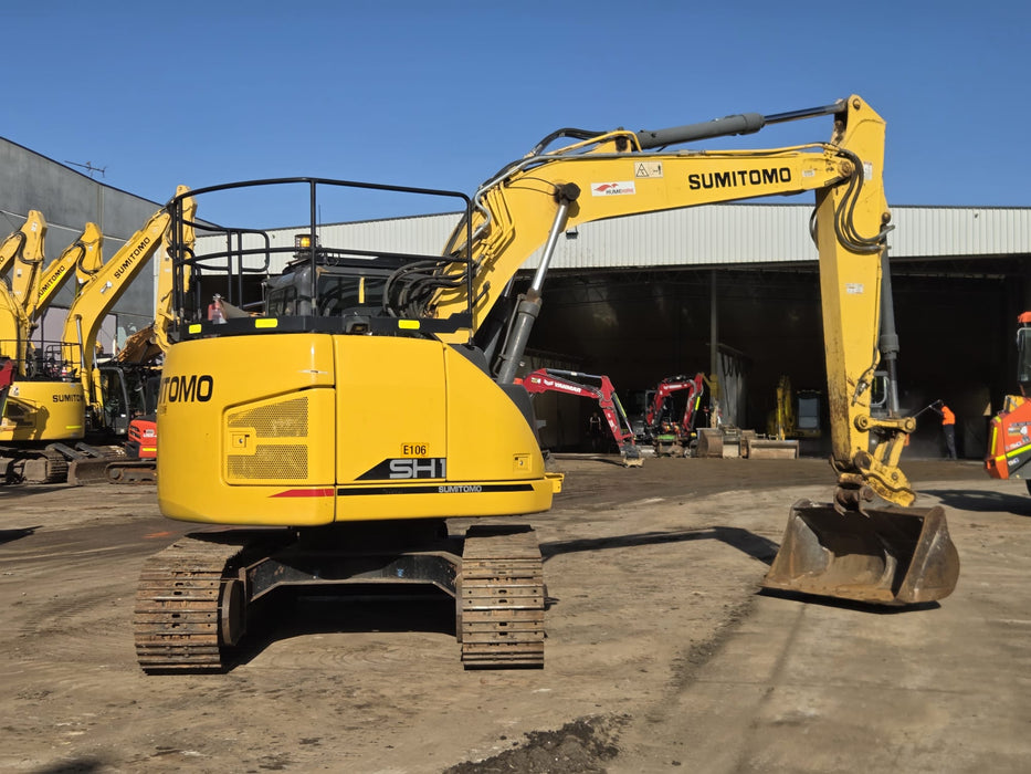 2018 SUMITOMO SH145X-6 15T EXCAVATOR (E469) WITH 4118 HOURS