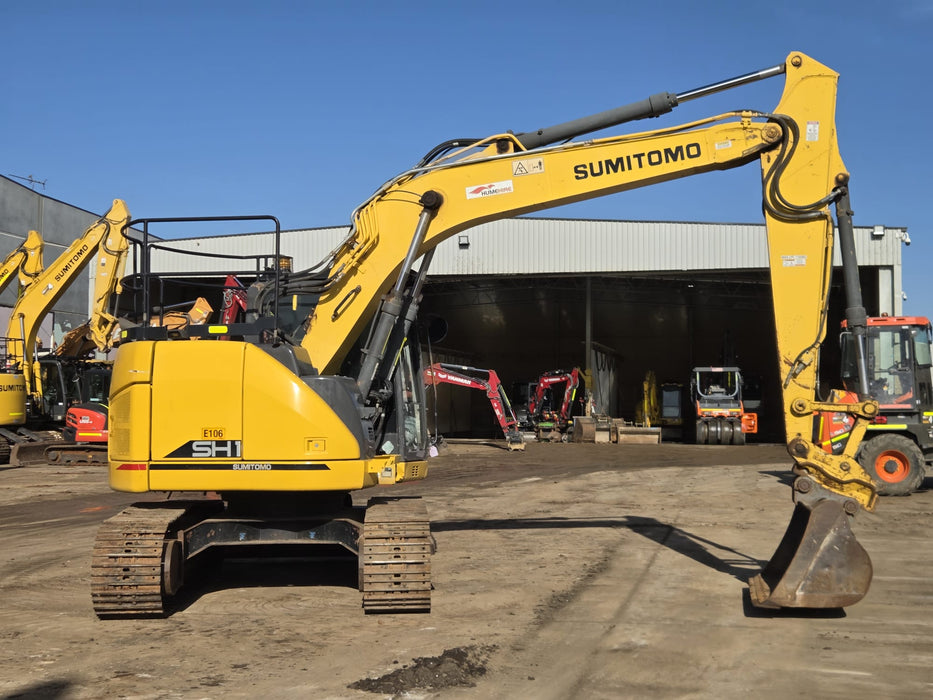 2018 SUMITOMO SH145X-6 15T EXCAVATOR (E469) WITH 4118 HOURS
