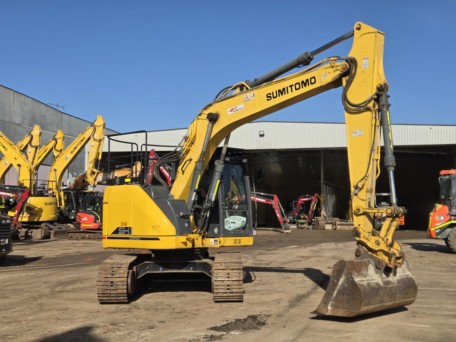 2018 SUMITOMO SH145X-6 15T EXCAVATOR (E469) WITH 4118 HOURS