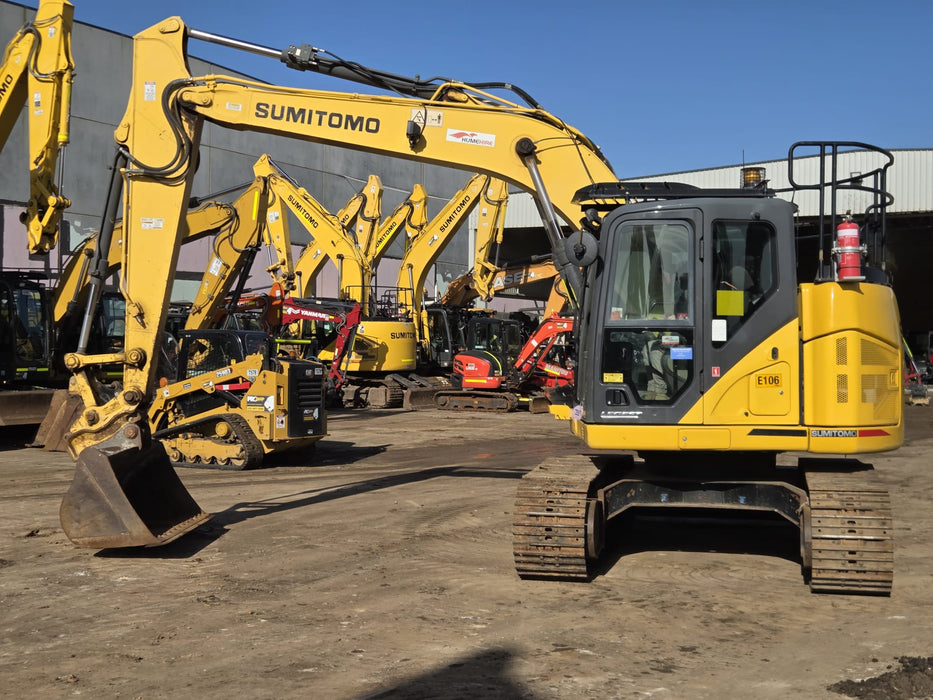 2018 SUMITOMO SH145X-6 15T EXCAVATOR (E469) WITH 4118 HOURS