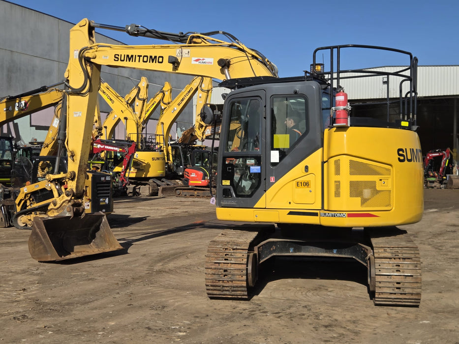 2018 SUMITOMO SH145X-6 15T EXCAVATOR (E469) WITH 4118 HOURS