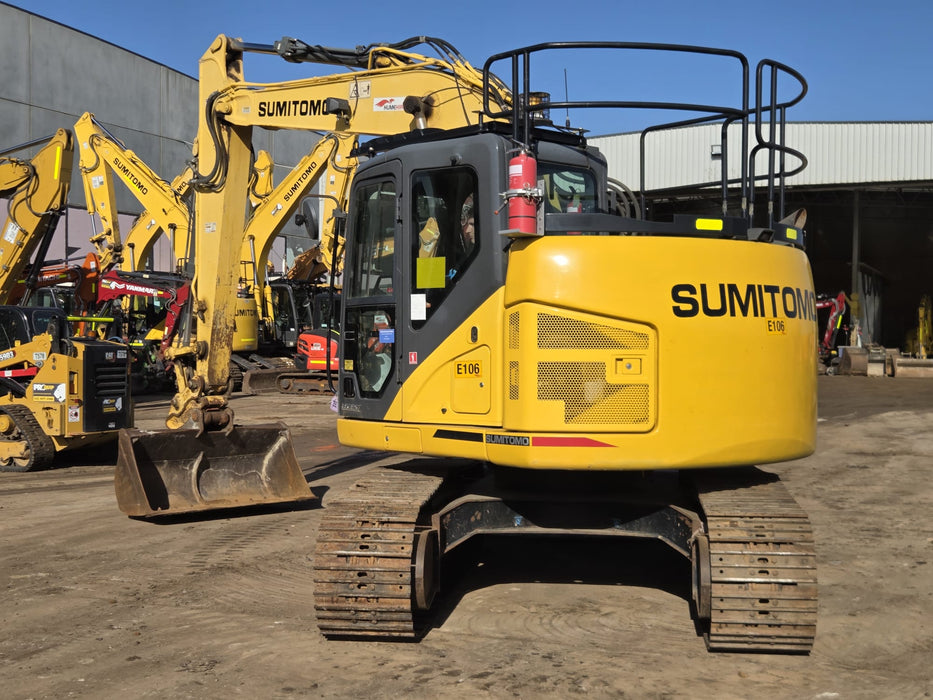 2018 SUMITOMO SH145X-6 15T EXCAVATOR (E469) WITH 4118 HOURS