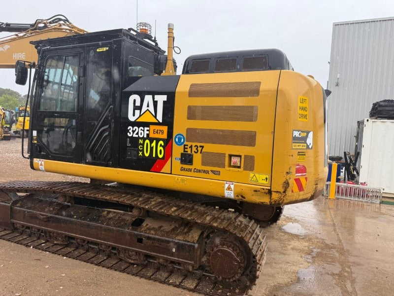Caterpillar 2018 Cat 326FL 26T Excavator (E479) With Civil Spec, Guarding And 5500HRS