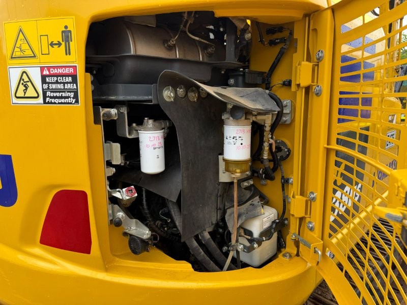 2022 KOMATSU PC138US 15T EXCAVATOR (E475) WITH TILT HITCH, BUCKETS, 2720 HRS