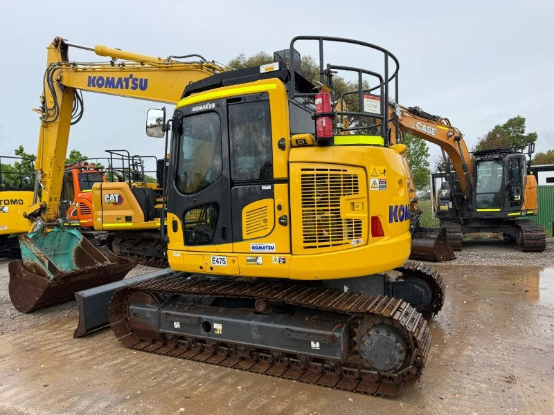2022 Komatsu PC138US 15T Excavator (E475) With Tilt Hitch, Buckets, 3200 Hrs