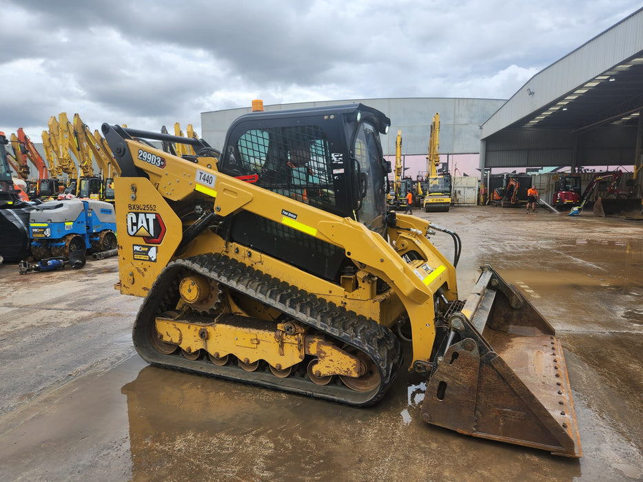 2021 CAT 299D3 XE HIGH FLOW TRACK LOADER (T440) WITH 1824 HOURS