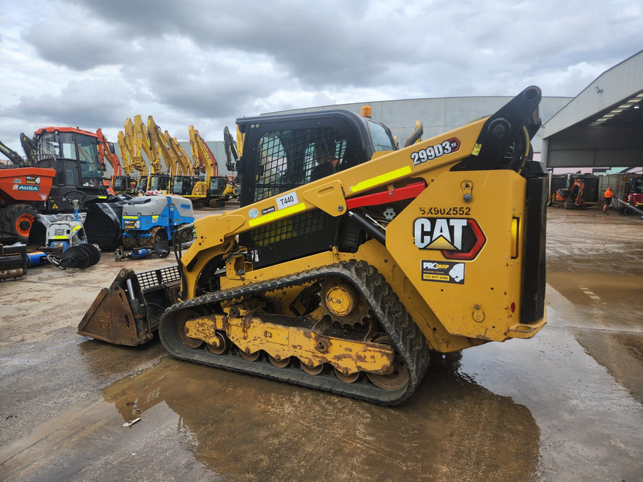 2021 CAT 299D3 XE HIGH FLOW TRACK LOADER (T440) WITH 1824 HOURS