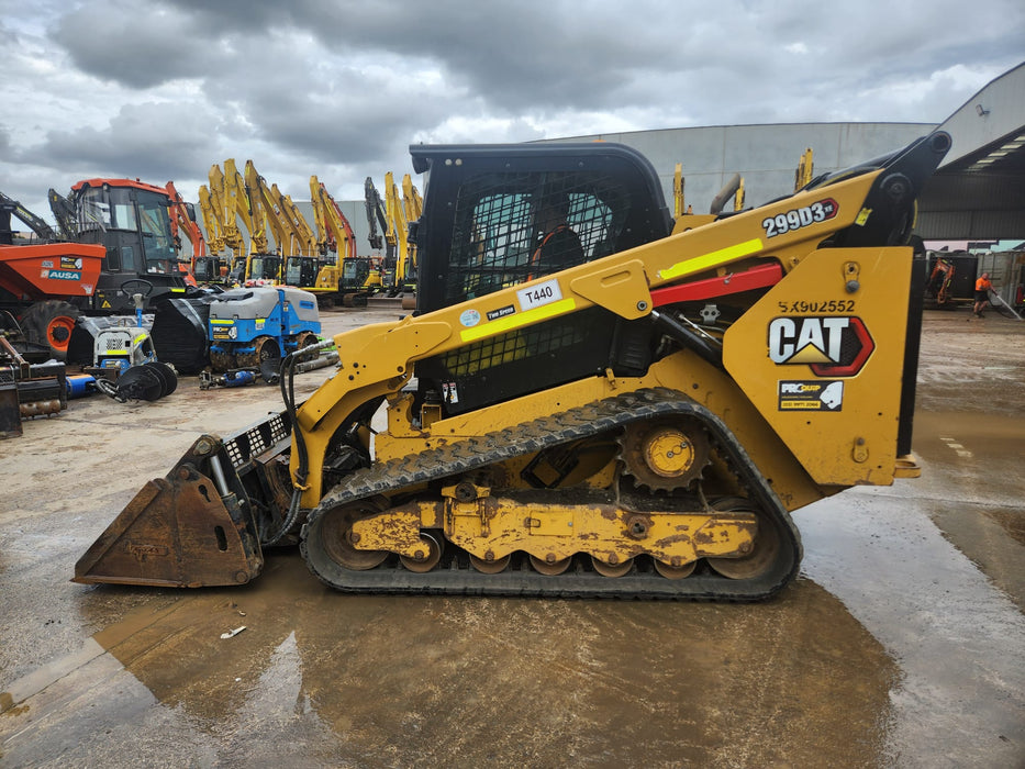 2021 CAT 299D3 XE HIGH FLOW TRACK LOADER (T440) WITH 1824 HOURS