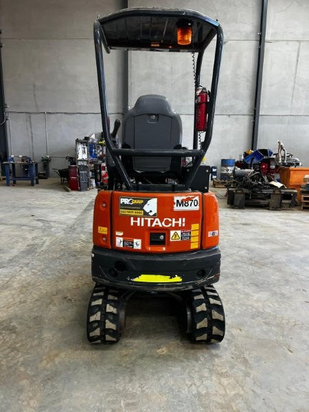 2021 HITACHI ZX17U-5 1.7T EXCAVATOR (M870) WITH HITCH, 3 BUCKETS AND 660 HRS