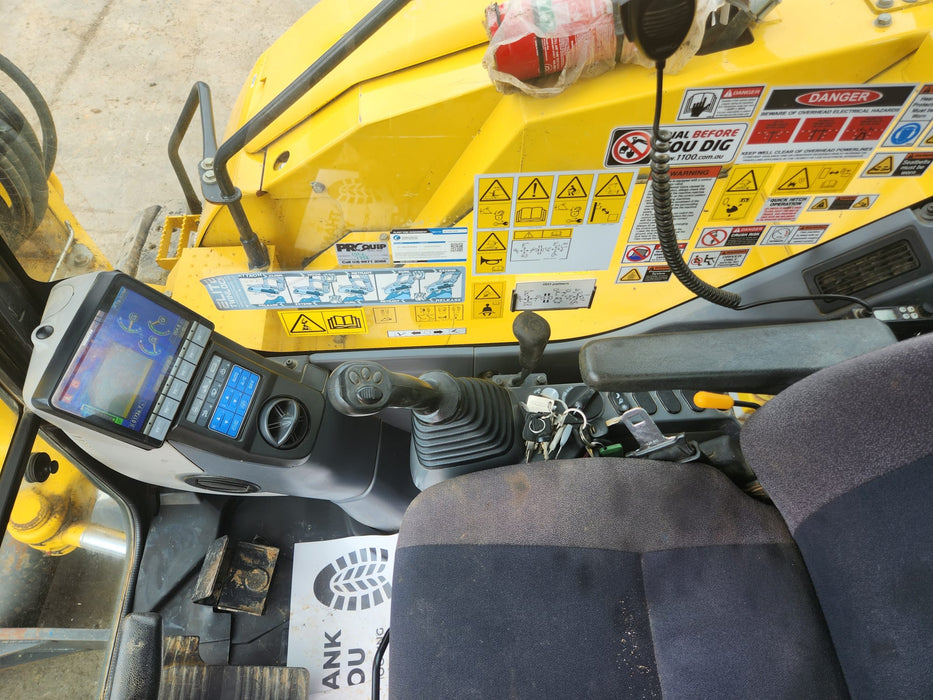 2022 KOMATSU PC88MR-10 8.8T EXCAVATOR (M872) WITH 2060 HOURS