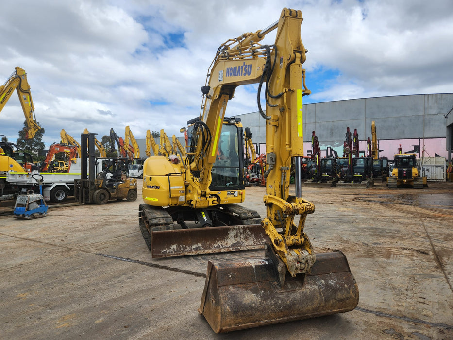 2022 KOMATSU PC88MR-10 8.8T EXCAVATOR (M872) WITH 2060 HOURS