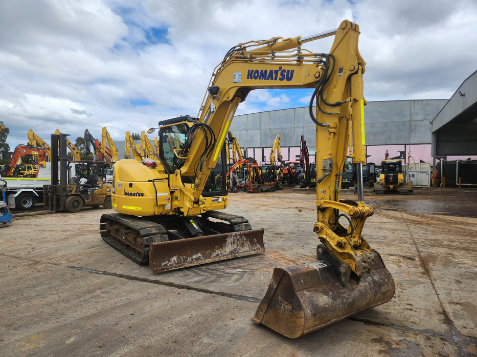 2022 KOMATSU PC88MR-10 8.8T EXCAVATOR (M872) WITH 2060 HOURS