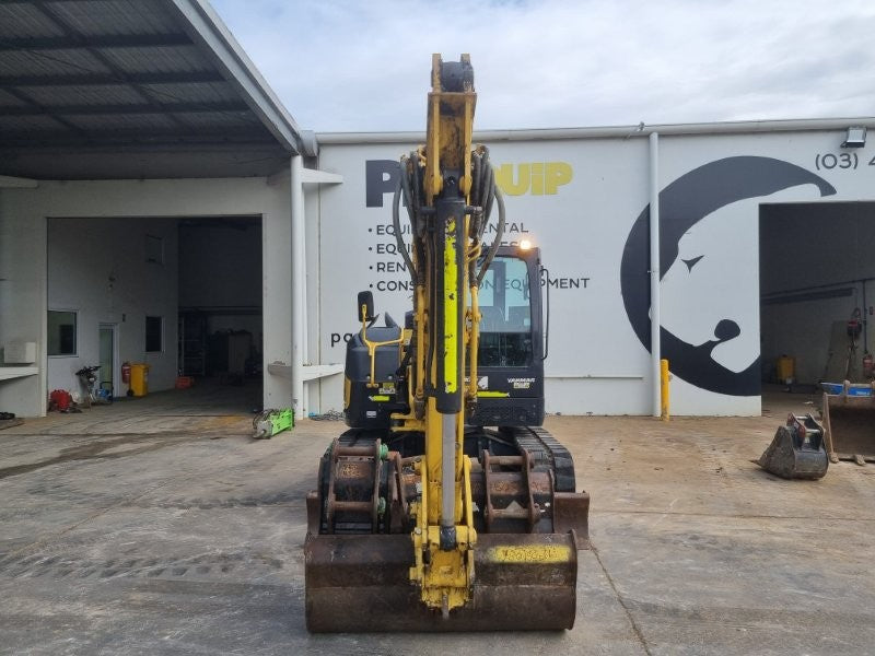 2022 YANMAR VIO80-1 8T EXCAVATOR (M859) WITH RUBBER TRACKS AND 1705 HOURS