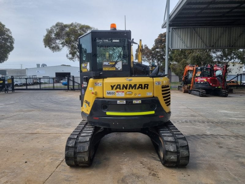 2022 YANMAR VIO80-1 8T EXCAVATOR (M859) WITH RUBBER TRACKS AND 1705 HOURS