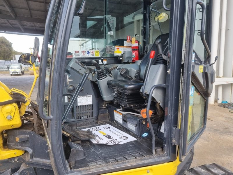 2022 YANMAR VIO80-1 8T EXCAVATOR (M859) WITH RUBBER TRACKS AND 1705 HOURS