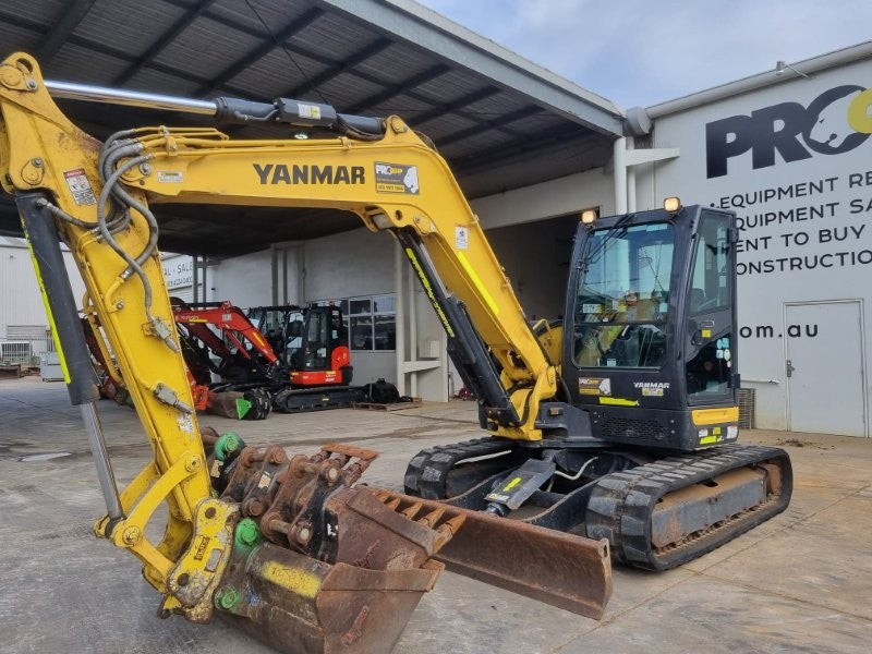 2022 Yanmar VIO80-1 8T Excavator (M859) With Rubber Tracks And 1705 Hours