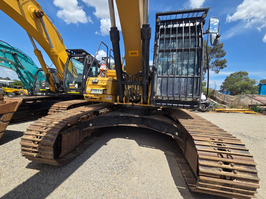2018 CAT 326FL 26T EXCAVATOR (E479) WITH CIVIL SPEC, GUARDING AND 5500HRS