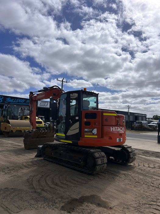 2022 HITACHI ZX85USB-5 EXCAVATOR (M827) WITH 1650 HOURS