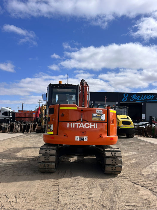 2022 HITACHI ZX85USB-5 EXCAVATOR (M827) WITH 1650 HOURS