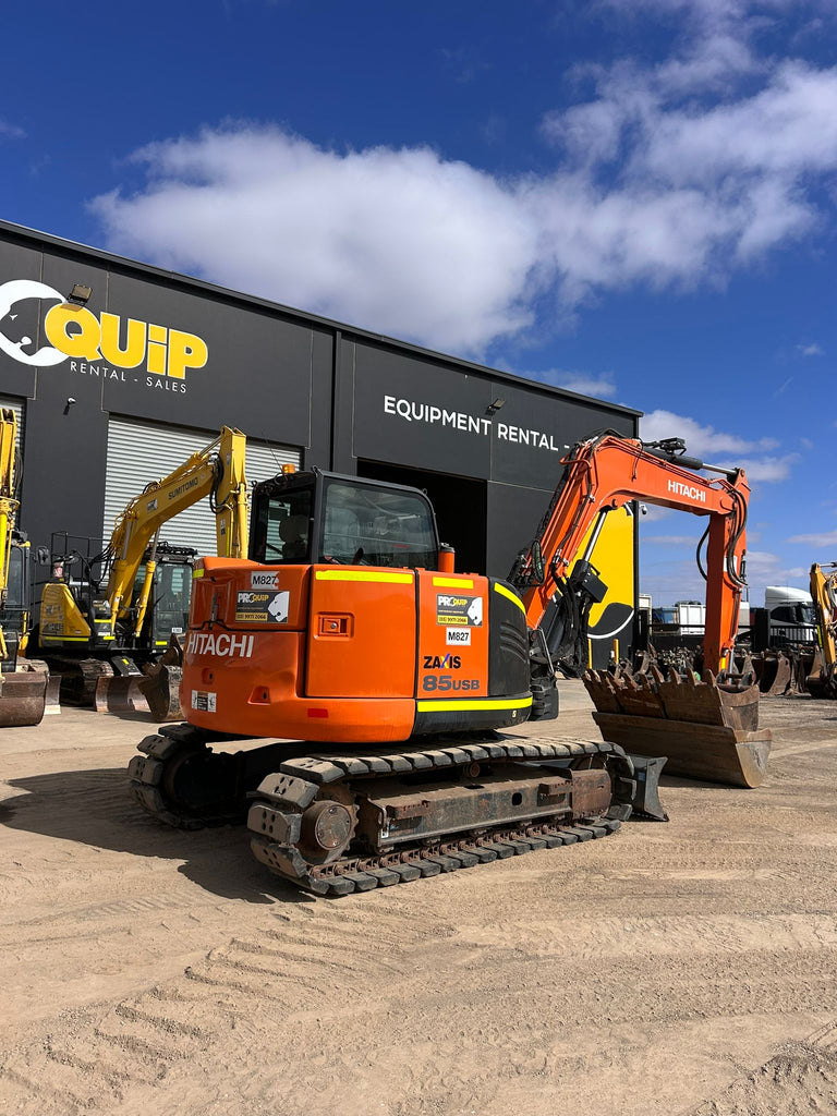 2022 Hitachi ZX85USB-5 Excavator (M827) With 1750 Hours