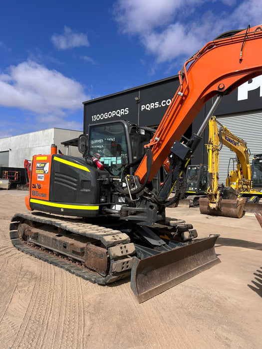 2022 HITACHI ZX85USB-5 EXCAVATOR (M827) WITH 1650 HOURS