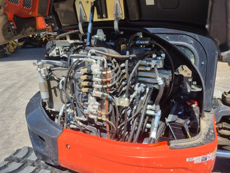 2022 KUBOTA U55-4 5.6T EXCAVATOR (M936) WITH A/C CAB, BUCKETS AND 1350 HOURS