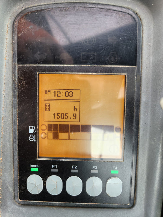 2022 YANMAR VIO35-6 EXCAVATOR (EX142) WITH A/C CAB, HITCH, BUCKETS, 1505HRS