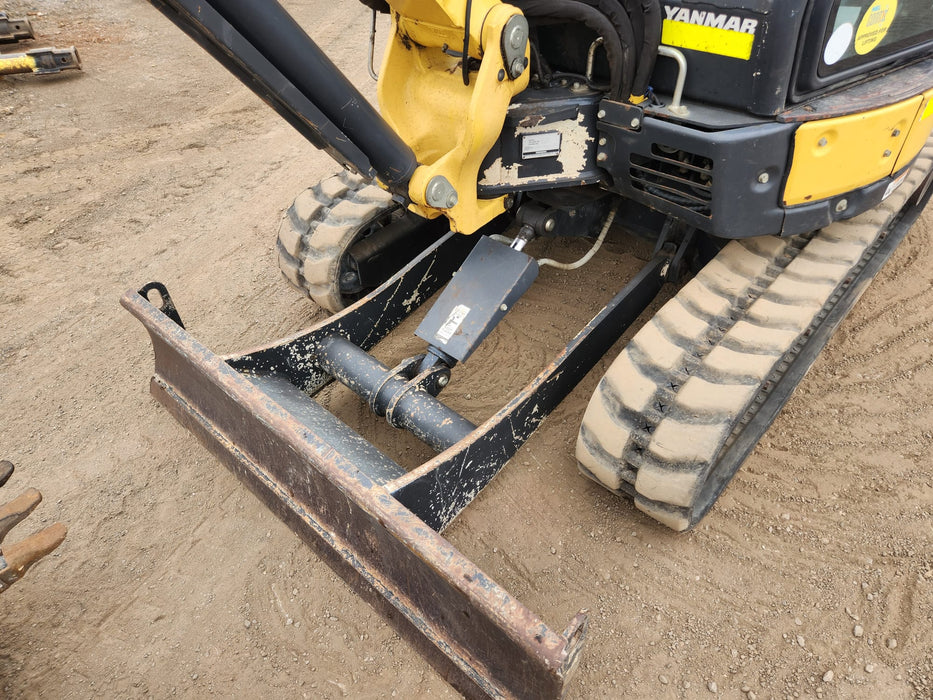 2022 YANMAR VIO35-6 EXCAVATOR (EX142) WITH A/C CAB, HITCH, BUCKETS, 1505HRS