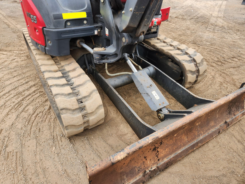 2022 YANMAR VIO55-6 EXCAVATOR (EX165) WITH TILT HITCH, BUCKETS AND 2095 HRS