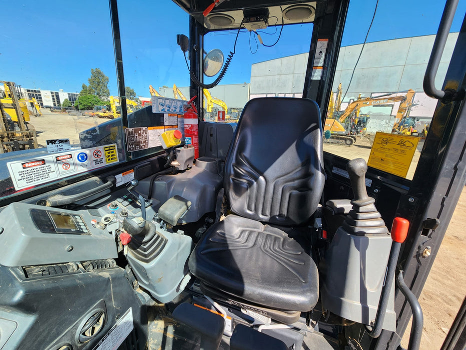 2023 YANMAR SV100 10T EXCAVATOR (E425) WITH TILT HITCH, BUCKETS AND 1850 HRS