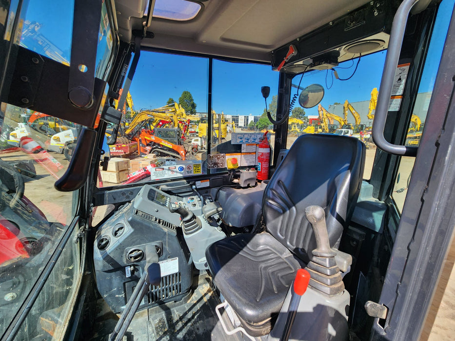 2023 YANMAR SV100 10T EXCAVATOR (E425) WITH TILT HITCH, BUCKETS AND 1850 HRS