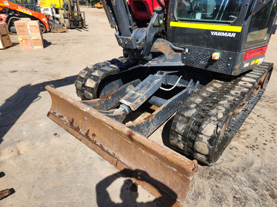 2023 YANMAR SV100 10T EXCAVATOR (E425) WITH TILT HITCH, BUCKETS AND 1850 HRS