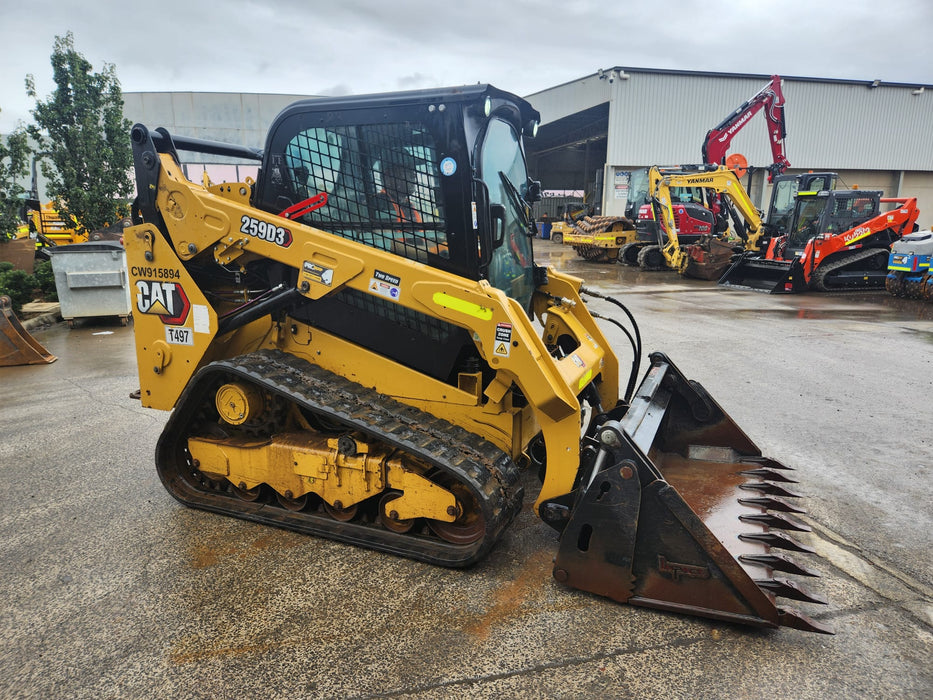 2021 CAT 259D3 TRACK LOADER WITH FULL PREMIUM CIVIL SPEC AND 1608HRS (T497)