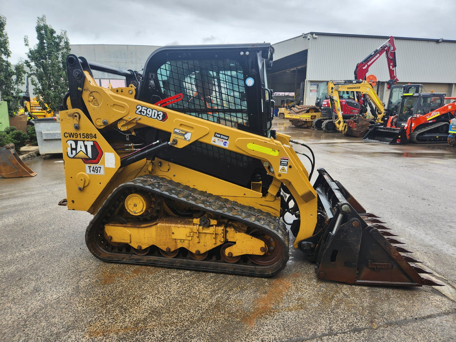 2021 CAT 259D3 TRACK LOADER WITH FULL PREMIUM CIVIL SPEC AND 1608HRS (T497)
