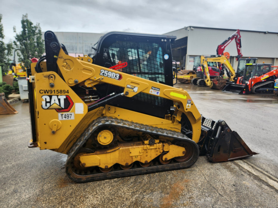 2021 CAT 259D3 TRACK LOADER WITH FULL PREMIUM CIVIL SPEC AND 1608HRS (T497)