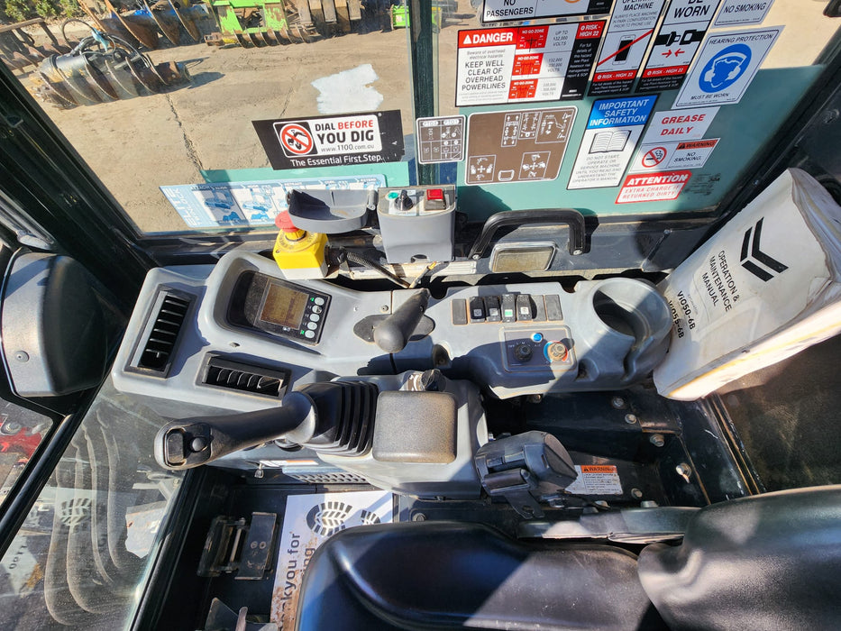 2022 YANMAR VIO55-6 5.6T EXCAVATOR (EX150) WITH TILT HITCH, 1710 HOURS