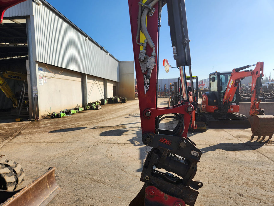 2022 YANMAR VIO55-6 5.6T EXCAVATOR (EX150) WITH TILT HITCH, 1710 HOURS