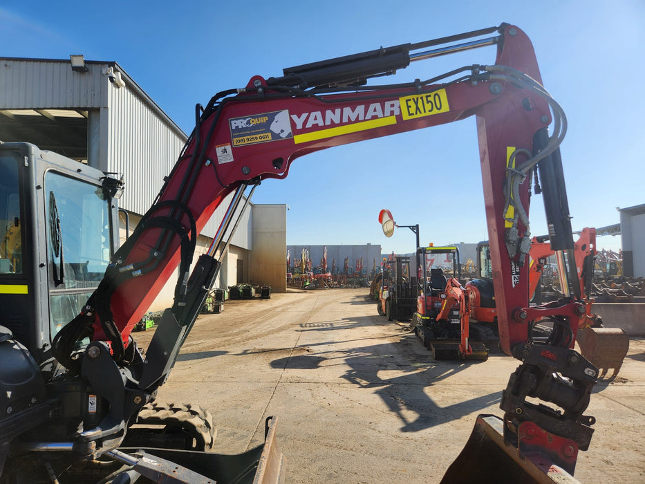 2022 YANMAR VIO55-6 5.6T EXCAVATOR (EX150) WITH TILT HITCH, 1710 HOURS