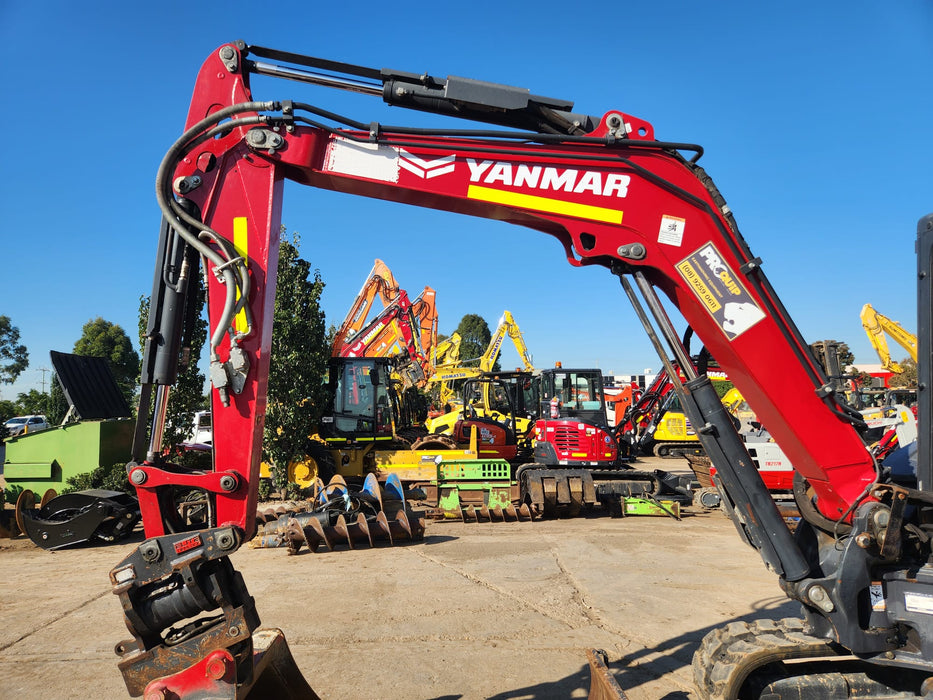 2022 YANMAR VIO55-6 5.6T EXCAVATOR (EX150) WITH TILT HITCH, 1710 HOURS