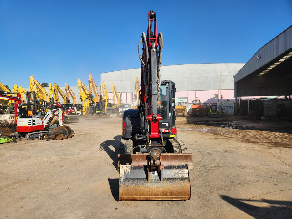 2022 YANMAR VIO55-6 5.6T EXCAVATOR (EX150) WITH TILT HITCH, 1710 HOURS