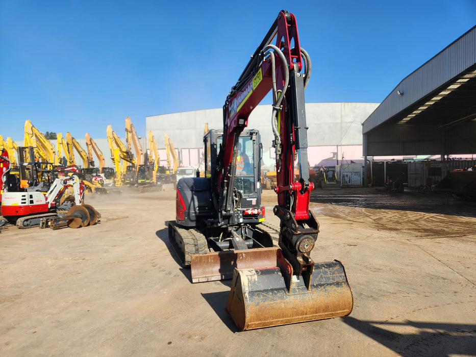 2022 YANMAR VIO55-6 5.6T EXCAVATOR (EX150) WITH TILT HITCH, 1710 HOURS