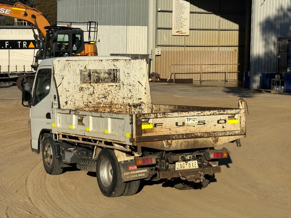 2019 FUSO CANTER 615 SWB TIPPER (TP121) WITH 4500KG GVM, AUTO AND 82000KLM