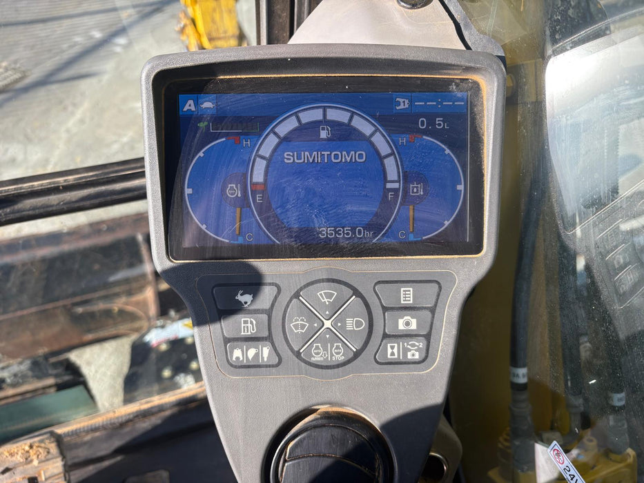 2020 SUMITOMO SH145X-6 EXCAVATOR (E301) WITH TILT HITCH, BUICKETS AND 3660HRS