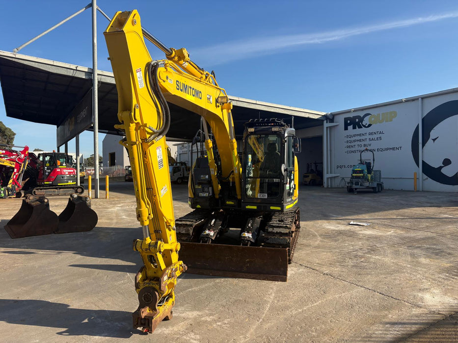 2020 SUMITOMO SH145X-6 EXCAVATOR (E301) WITH TILT HITCH, BUICKETS AND 3660HRS