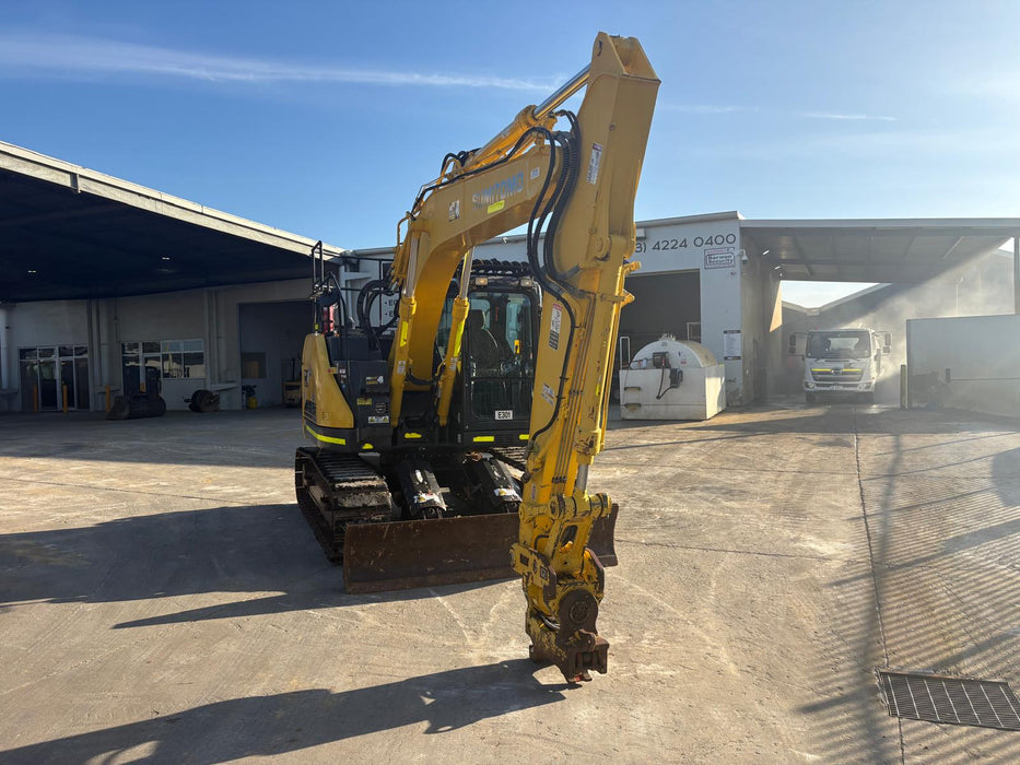 2020 SUMITOMO SH145X-6 EXCAVATOR (E301) WITH TILT HITCH, BUICKETS AND 3660HRS